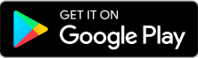 Logo of Google Play featuring a colorful triangular play button design.
